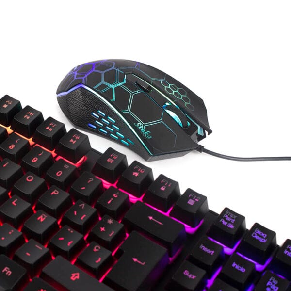 Kit Gamer Teclado + Mouse + Pad, Stuka - Imagen 4