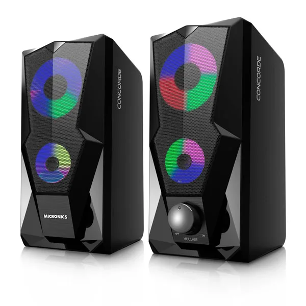 Parlantes Micronics Concorde Rgb