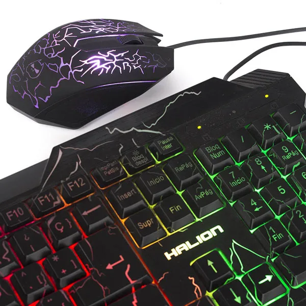 Kit Gamer Teclado + Mouse + Pad, Kraken - Imagen 4