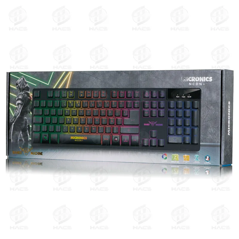 Teclado Gamer Micronics Neon - Imagen 6