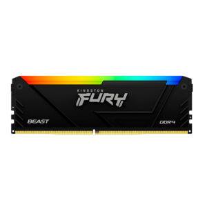 memoria kingston fury beast rgb black, 16gb ddr4 3200 mt/s, pc4-25600, cl16, 1.35v.[@