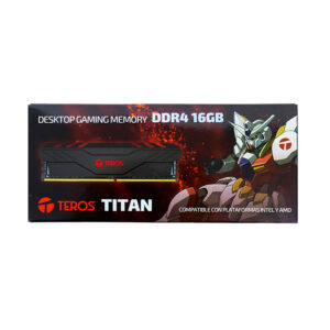 memoria ram teros titan 16gb ddr4-3200mhz, pc4-25600, cl17/cl16, 1.2/1.35v, negro[@@@