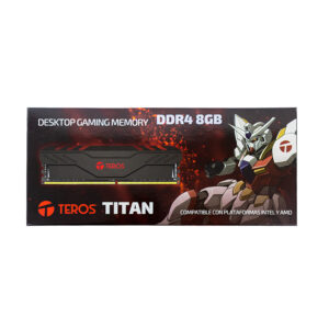 memoria ram teros titan 8gb ddr4-3200mhz, pc4-25600, cl17/cl16, 1.2/1.35v, negro[@@@]